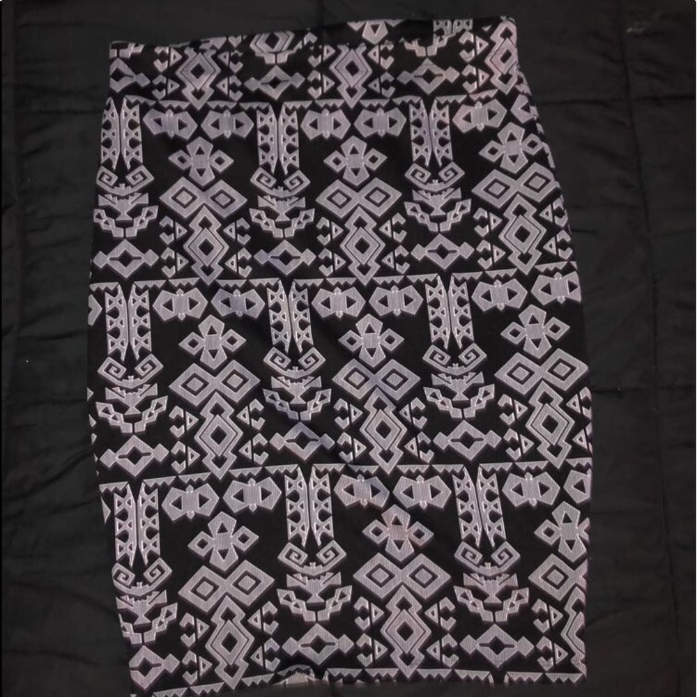 TRIBAL PENCIL SKIRT